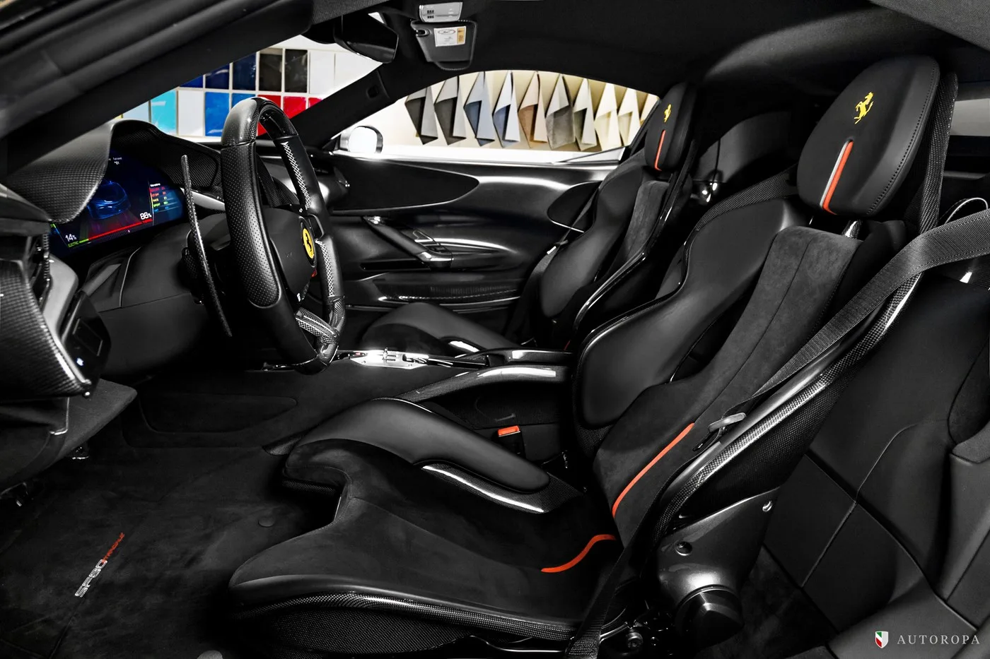 2021 Ferrari SF90 Stradale Assetto Fiorano proposée par un concessionnaire agréé Ferrari et Maserati à Arlöv, Suède, photo 8 sur 10