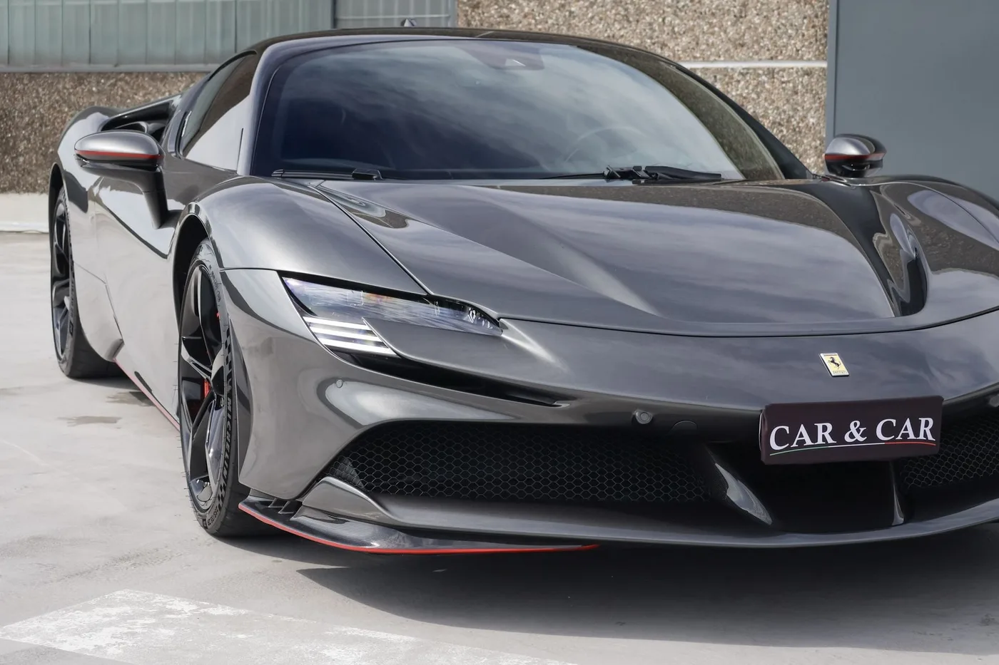 2021 Ferrari SF90 Stradale Assetto Fiorano offered by a supercar dealer in Zibido San Giacomo, Italy, photo 14 of 19