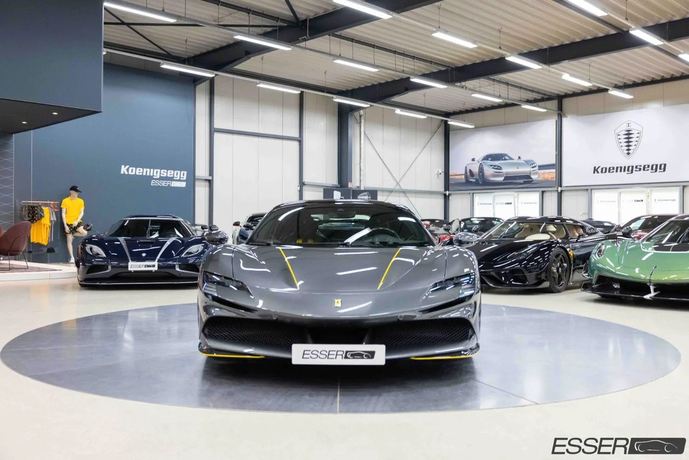 2021 Ferrari SF90 Stradale Assetto Fiorano angeboten von einem Fachhändler in Alsdorf, Deutschland, Foto 3 von 10