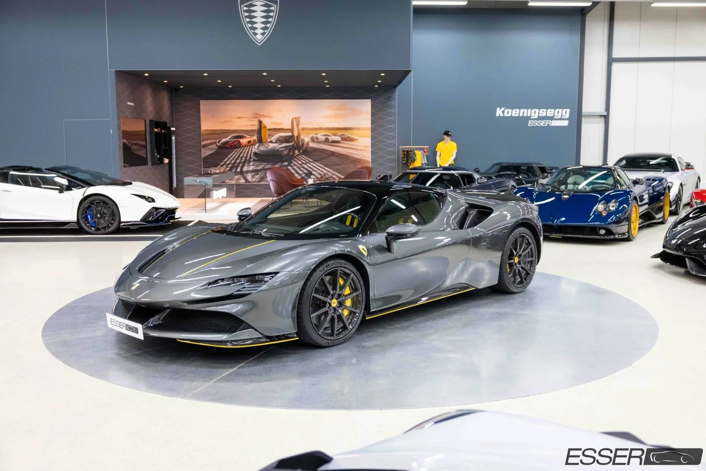 2021 Ferrari SF90 Stradale Assetto Fiorano angeboten von einem Fachhändler in Alsdorf, Deutschland, Foto 4 von 10