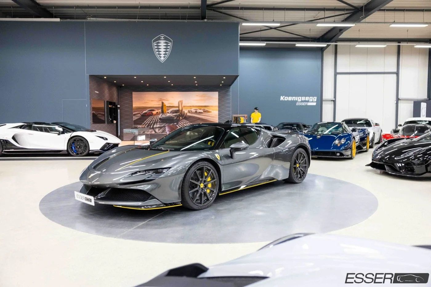 2021 Ferrari SF90 Stradale Assetto Fiorano angeboten von einem Fachhändler in Alsdorf, Deutschland, Foto 5 von 10