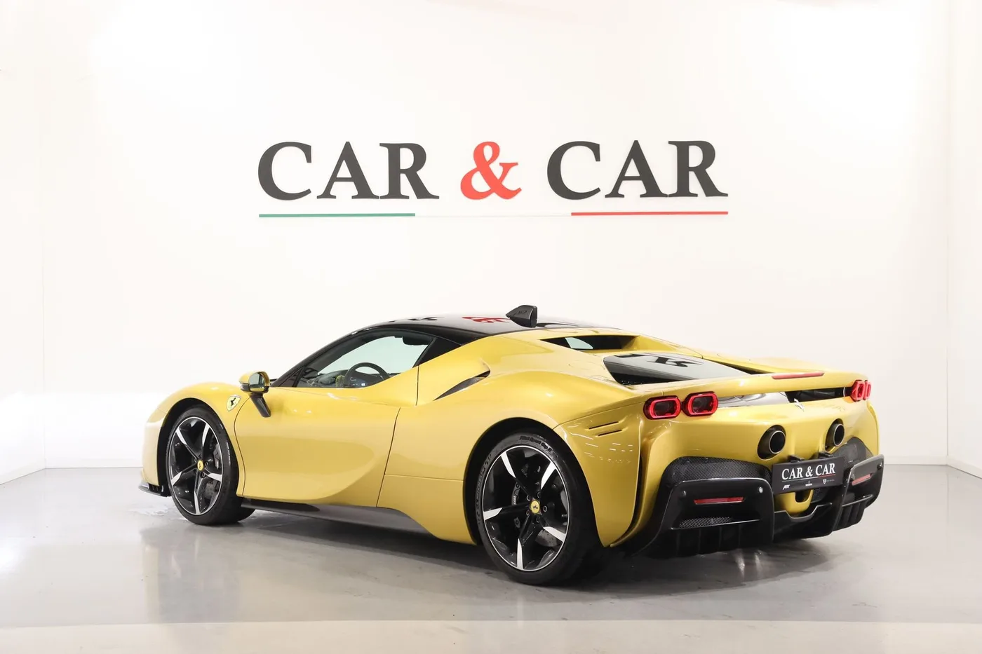 2021 Ferrari SF90 Stradale offered by a supercar dealer in Zibido San Giacomo, Italy, photo 2 of 15