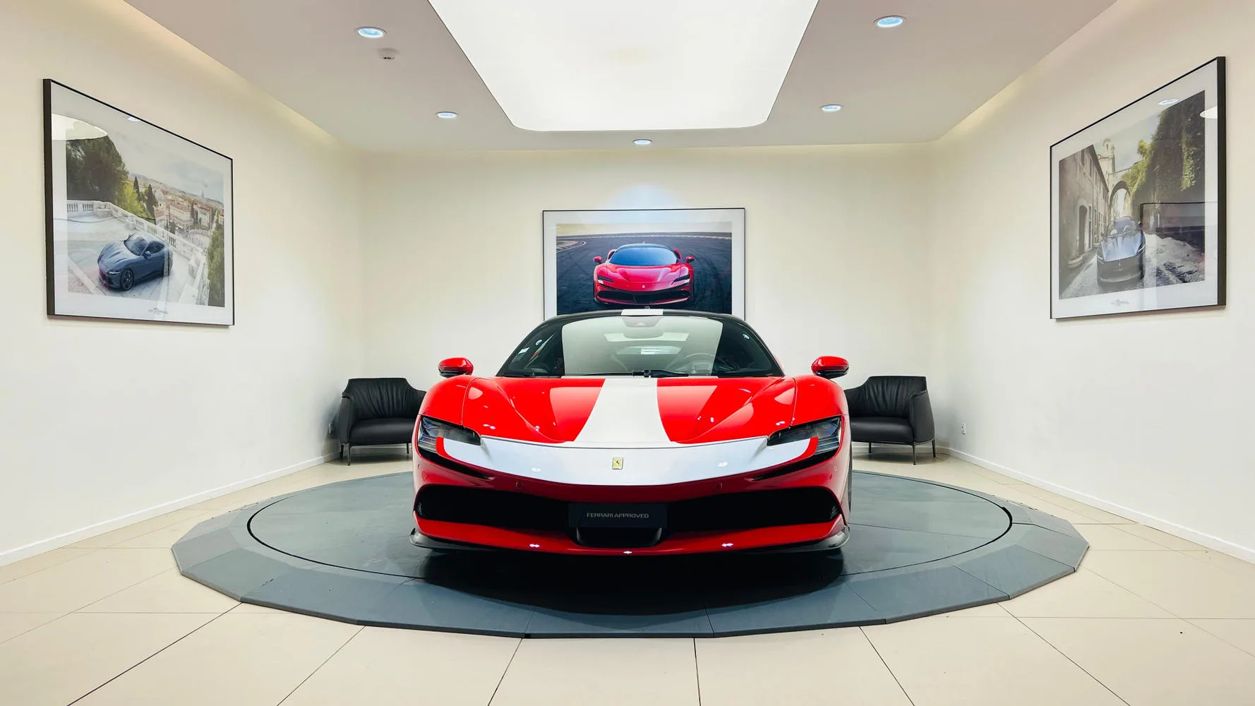 2021 Ferrari SF90 Stradale Assetto Fiorano offered by a specialist dealer in Balma, France, main photo