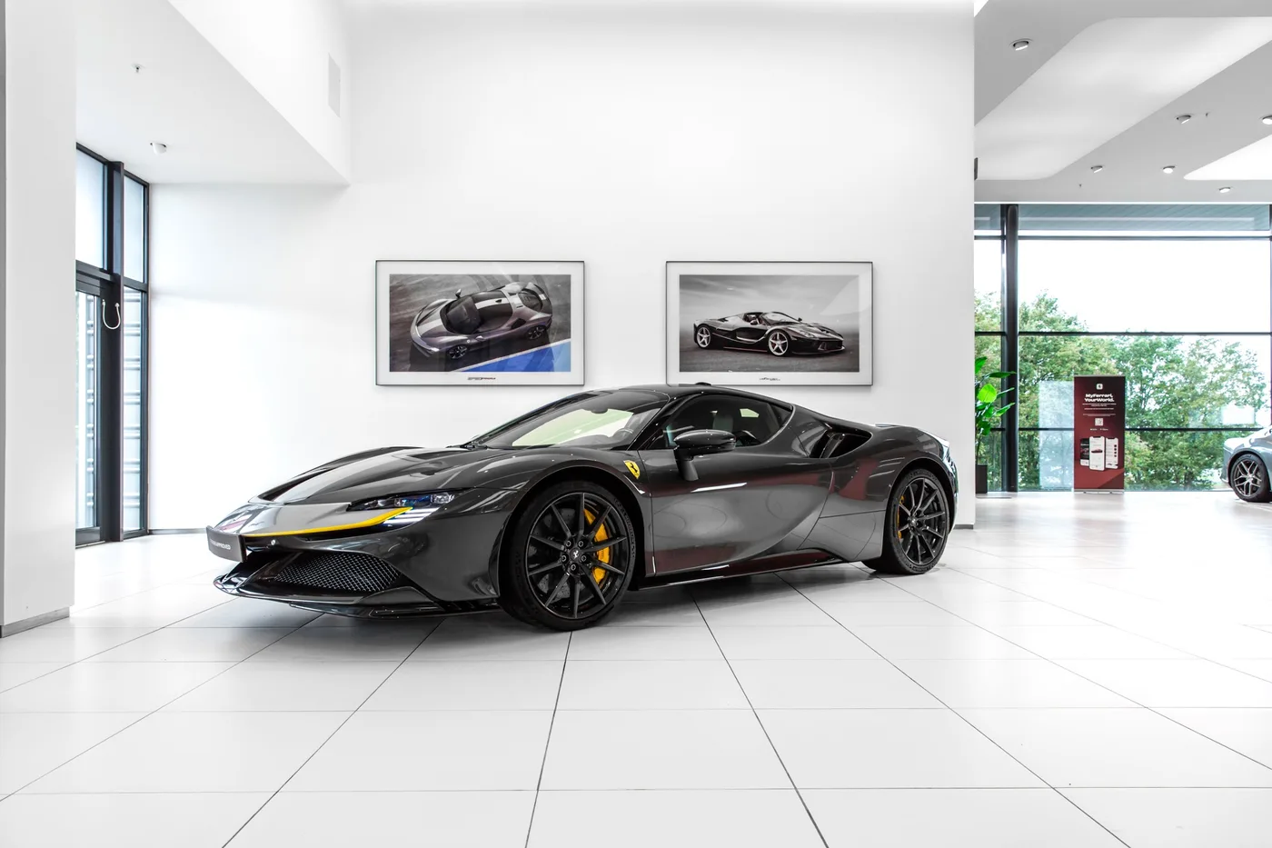 2021 Ferrari SF90 Stradale offered by a specialist dealer in Hengelo, Netherlands, photo 2 of 15