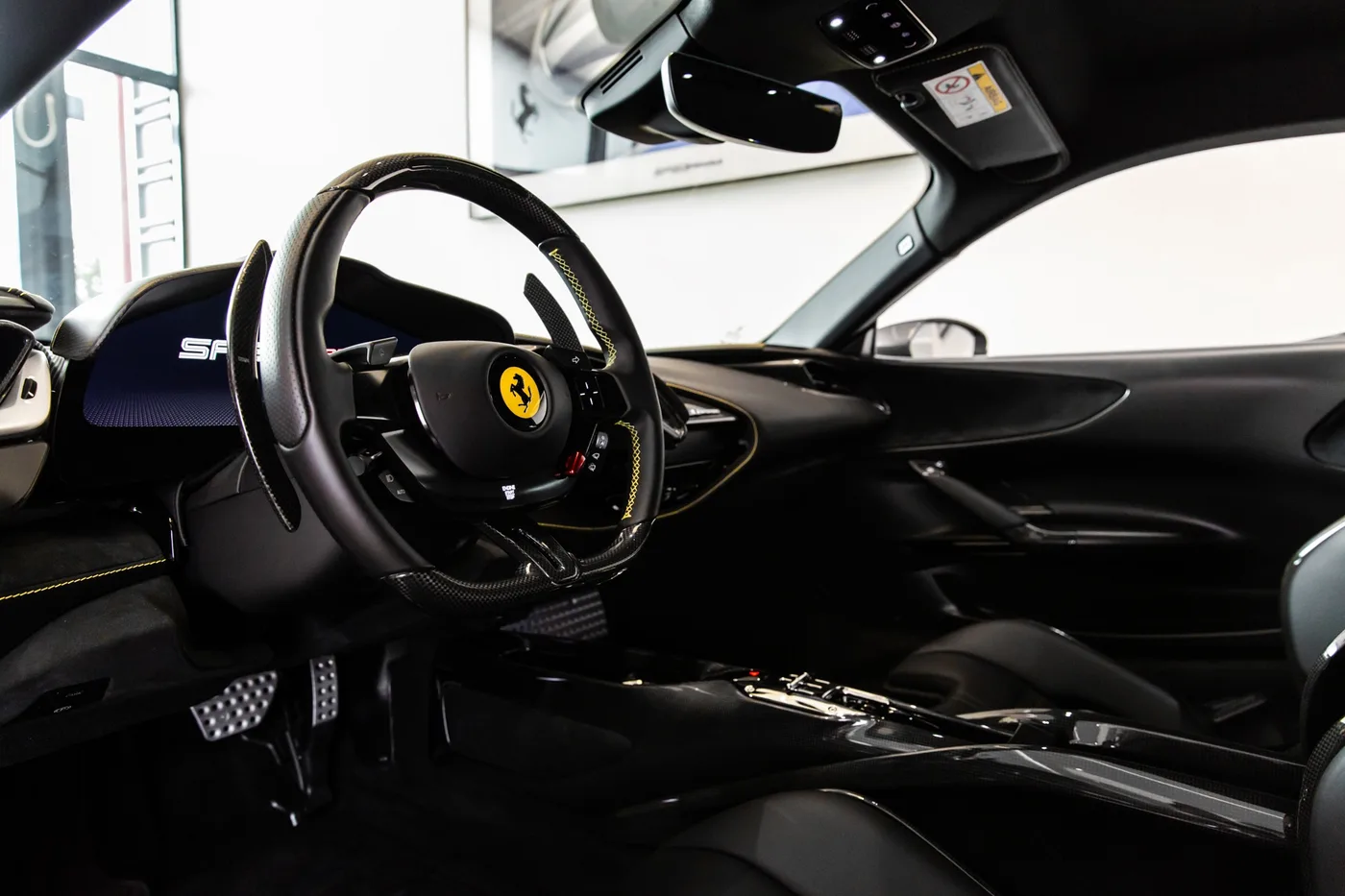 2021 Ferrari SF90 Stradale offered by a specialist dealer in Hengelo, Netherlands, photo 5 of 15