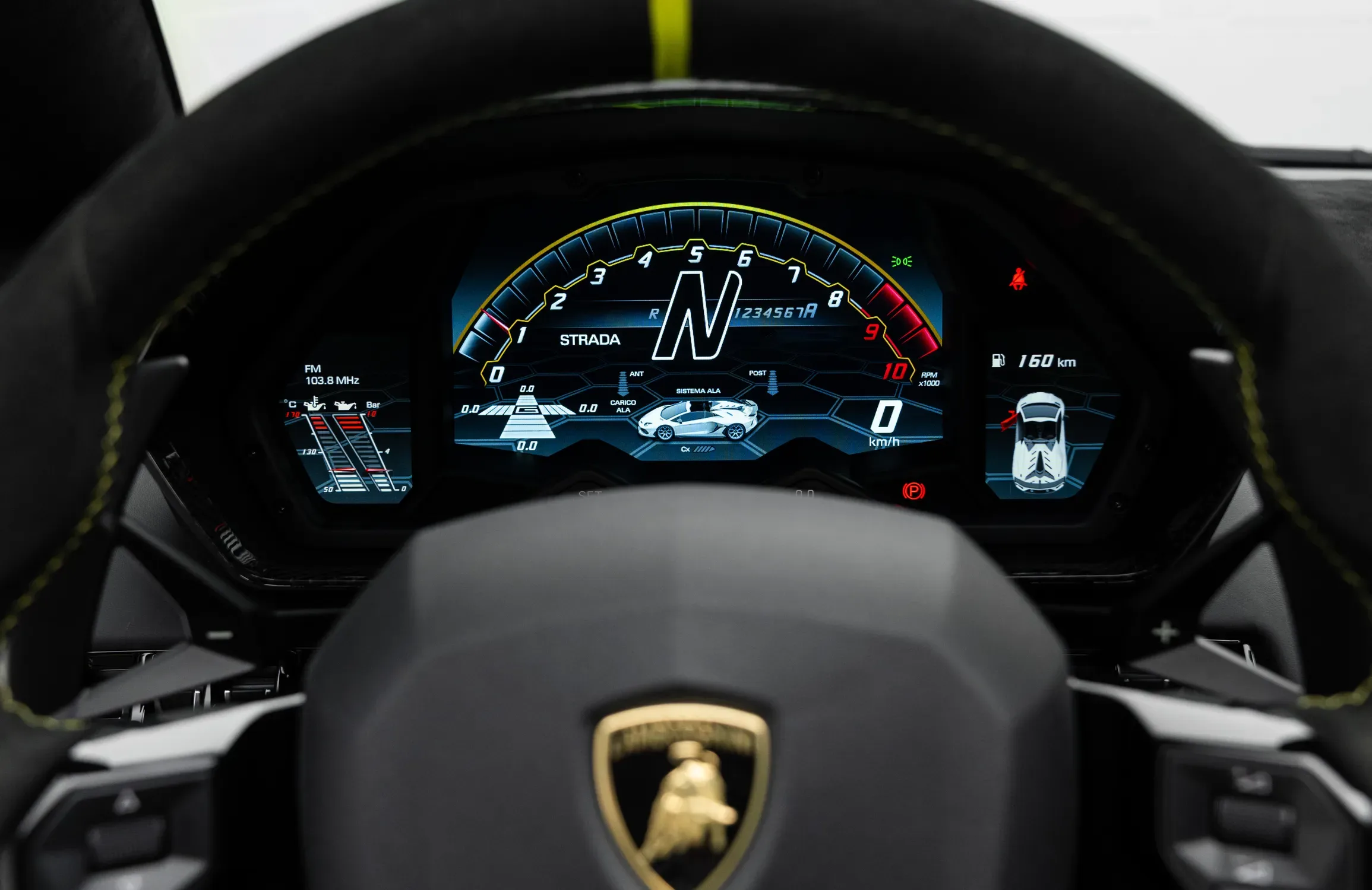 2021 Lamborghini Aventador SVJ 63 Roadster, 7/30