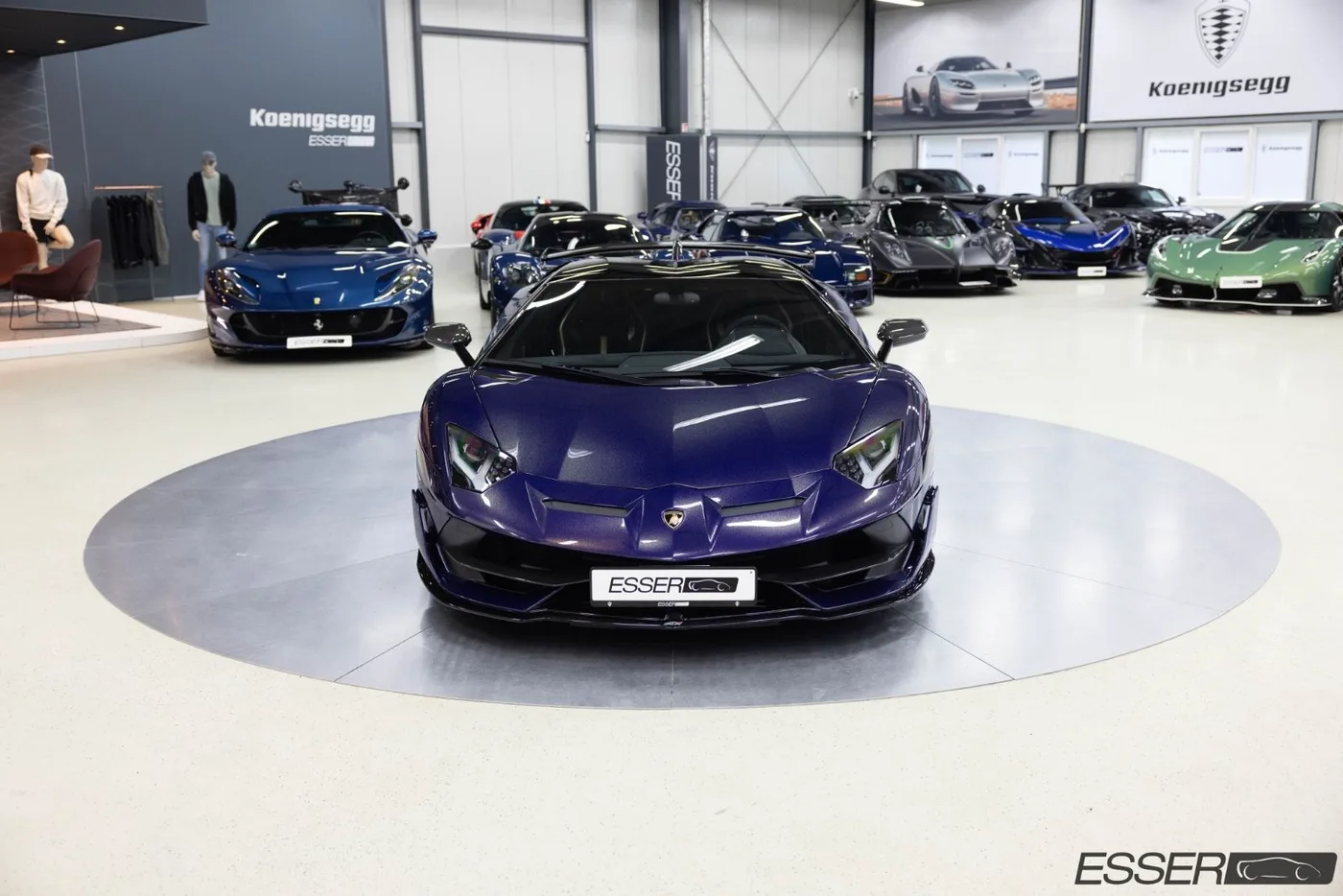2021 Lamborghini Aventador SVJ Roadster proposée par un concessionnaire spécialisé à Alsdorf, Allemagne, photo 2 sur 25
