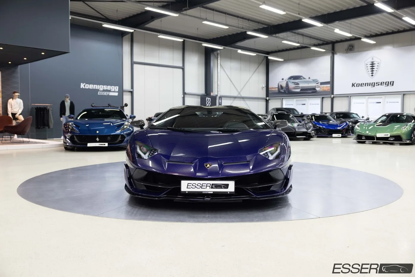 2021 Lamborghini Aventador SVJ Roadster proposée par un concessionnaire spécialisé à Alsdorf, Allemagne, photo 3 sur 25