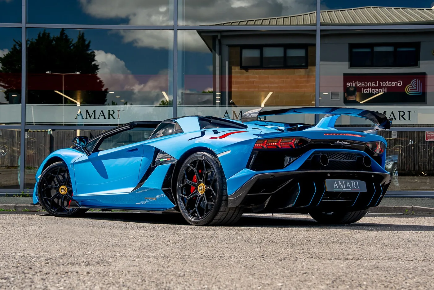 2021 Lamborghini Aventador SVJ Roadster offered by a supercar dealer in Preston, United Kingdom, photo 3 of 25