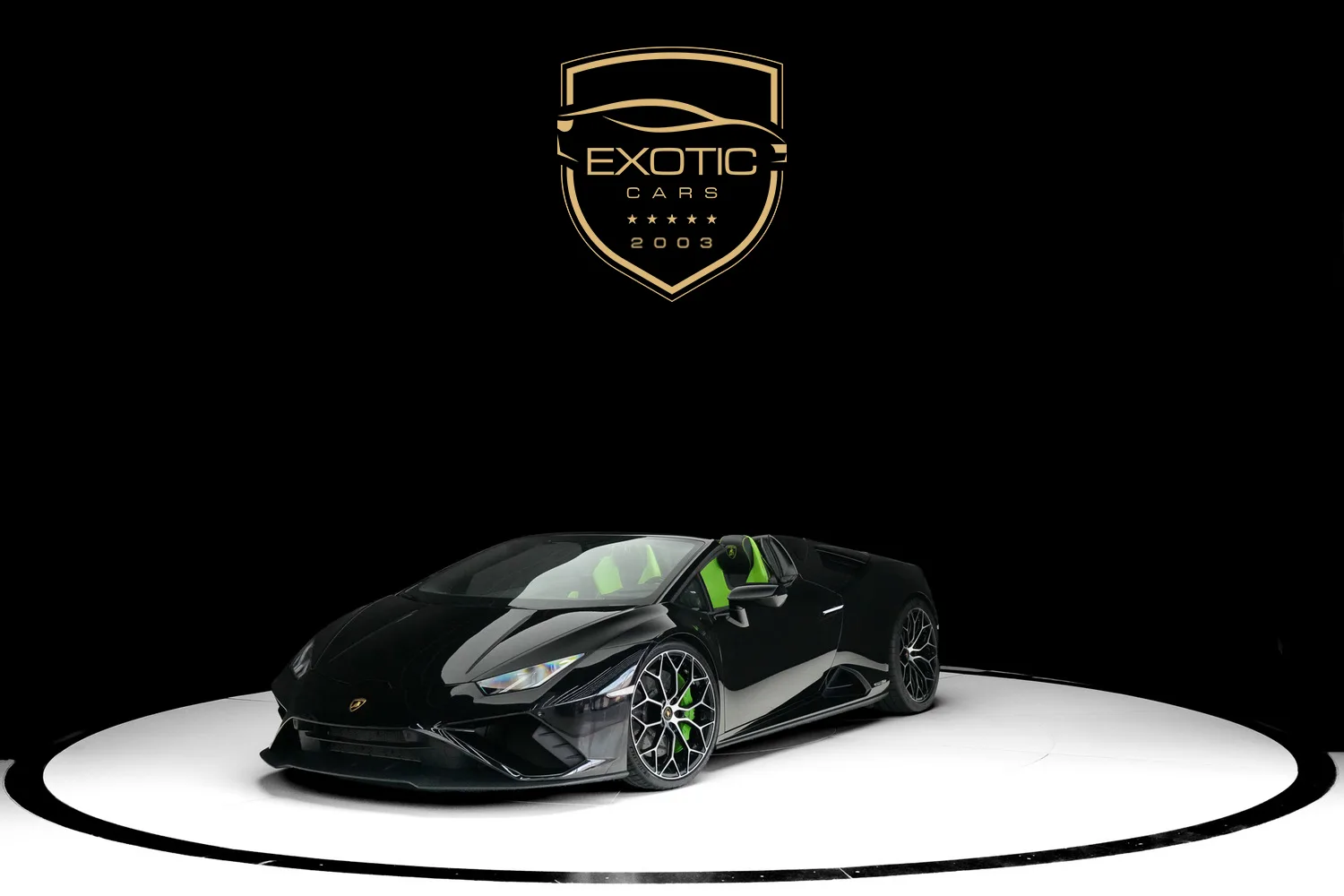 2021 Lamborghini Huracán EVO Spyder angeboten von einem Fachhändler in Dubai, Vereinigte Arabische Emirate, Hauptfoto
