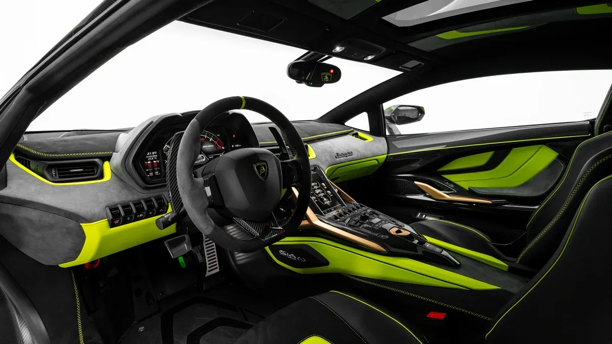 2021 Lamborghini Sián FKP 37 offered by a specialist dealer in Dubai, United Arab Emirates, photo 12 of 25