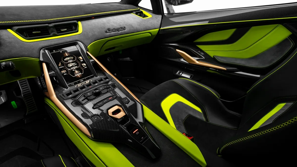 2021 Lamborghini Sián FKP 37 offered by a specialist dealer in Dubai, United Arab Emirates, photo 14 of 25