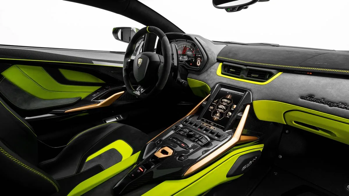 2021 Lamborghini Sián FKP 37 offered by a specialist dealer in Dubai, United Arab Emirates, photo 15 of 25