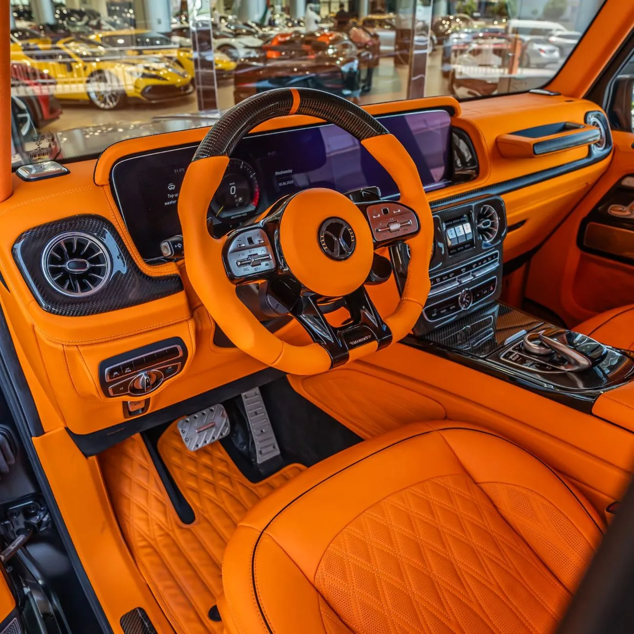 2021 Mercedes-AMG G 63 Mansory offered by a specialist dealer in Dubai, United Arab Emirates, photo 13 of 18