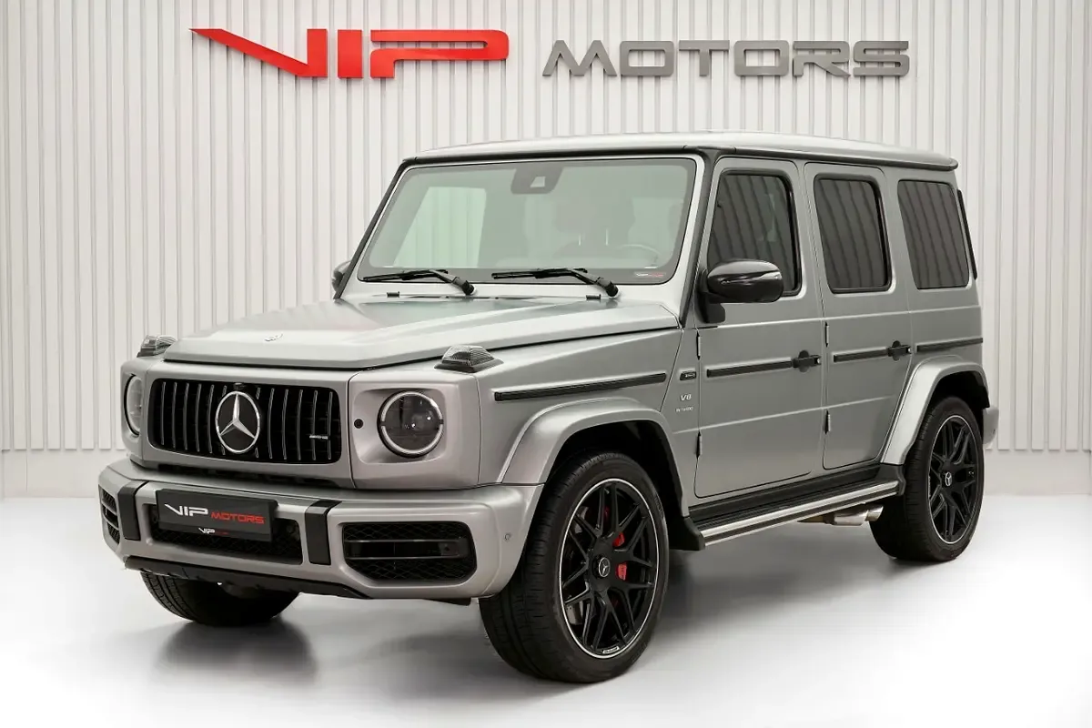 2021 Mercedes-AMG G 63 angeboten von einem Fachhändler in Dubai, Vereinigte Arabische Emirate, Hauptfoto