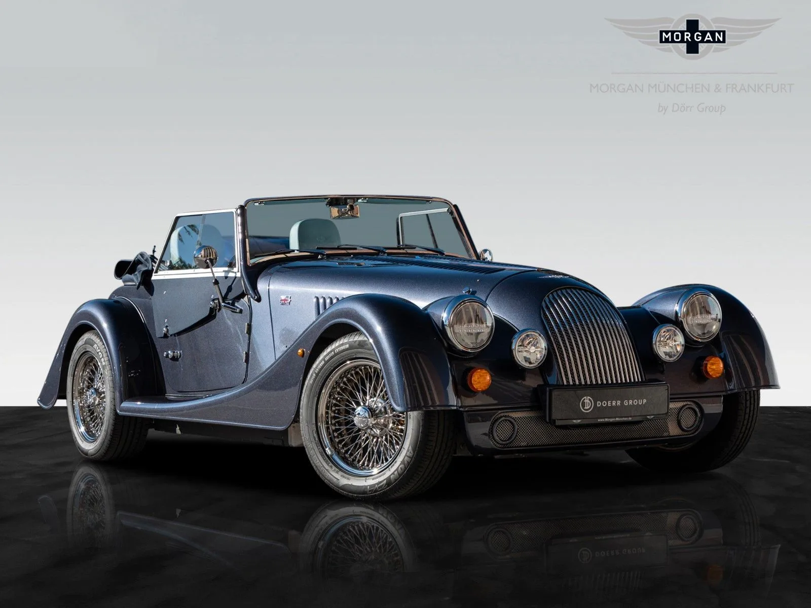 2021 Morgan Plus Four angeboten von einem Vertragshändler in München, Deutschland, Hauptfoto