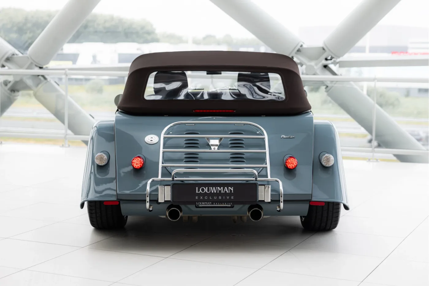 2021 Morgan Plus Six angeboten von einem offiziellen McLaren und Morgan-Vertragshändler in Utrecht, Niederlande, Foto 5 von 25