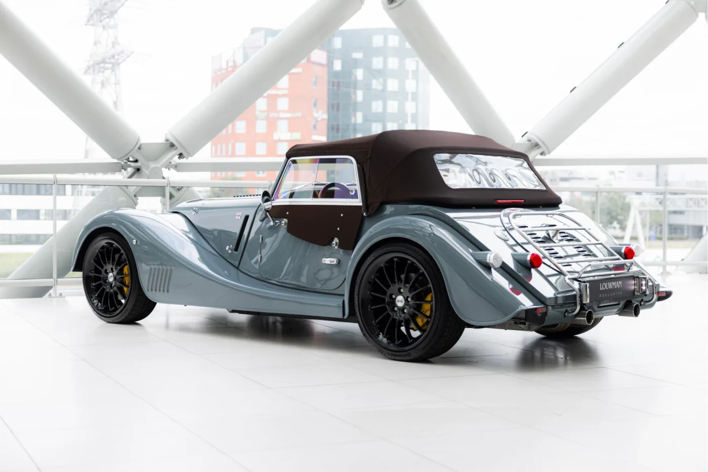 2021 Morgan Plus Six angeboten von einem offiziellen McLaren und Morgan-Vertragshändler in Utrecht, Niederlande, Foto 7 von 25