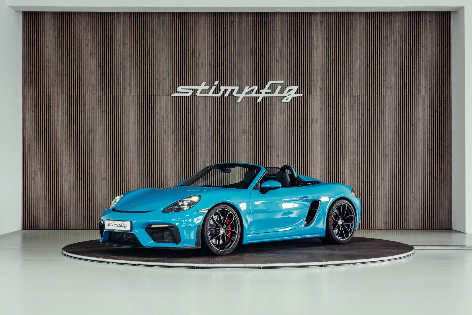 2021 Porsche 718 Boxster Spyder angeboten von einem Supersportwagenhändler in Stuttgart, Deutschland, Hauptfoto