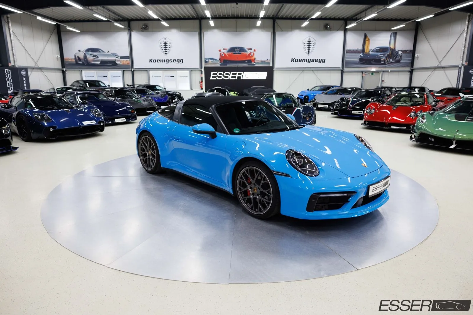 2021 Porsche 911 Targa 4S 992 offered by a specialist dealer in Alsdorf, Germany, main photo