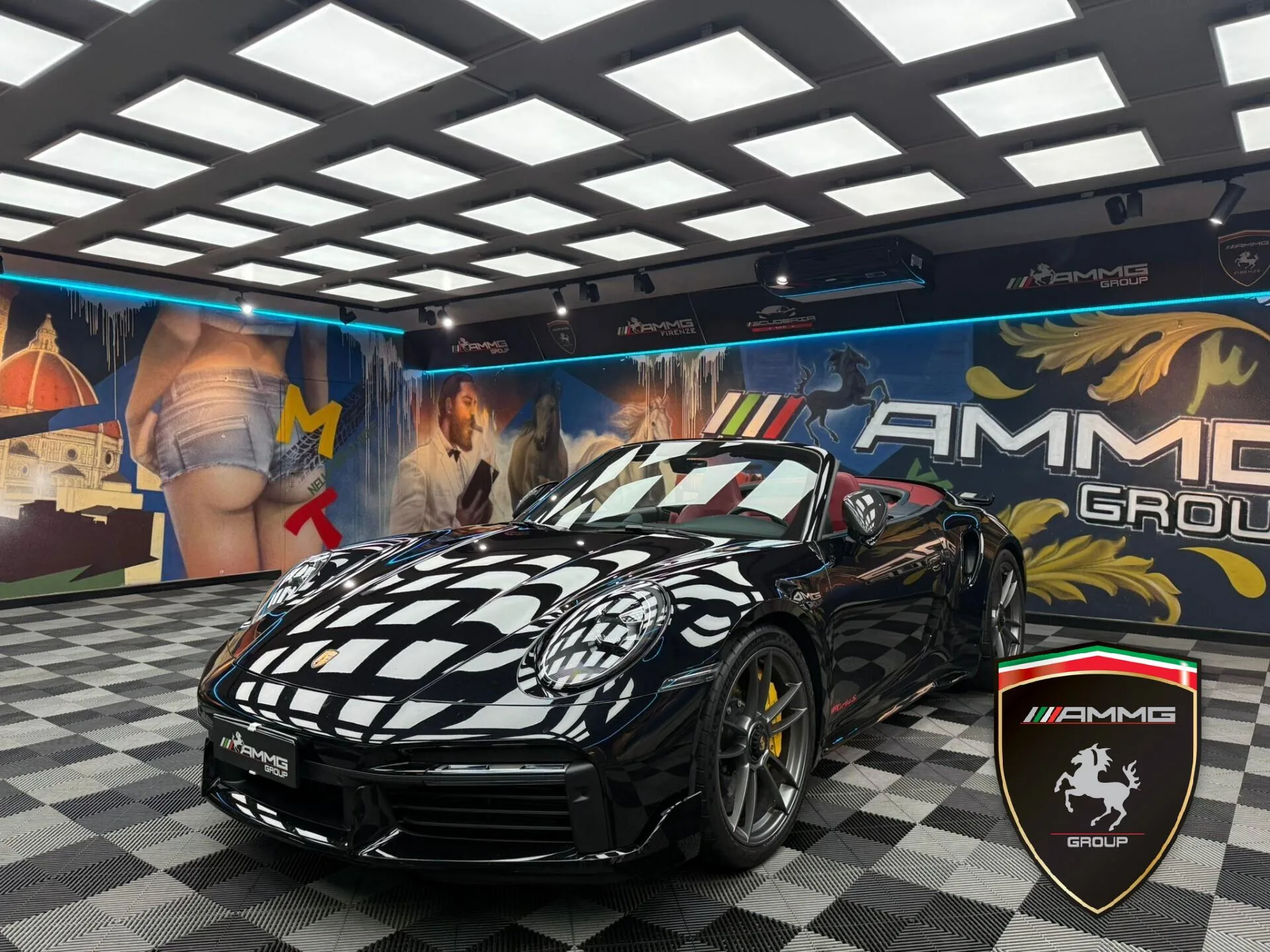 2021 Porsche 911 Turbo S Cabriolet angeboten von einem Fachhändler in Calenzano, Italien, Hauptfoto
