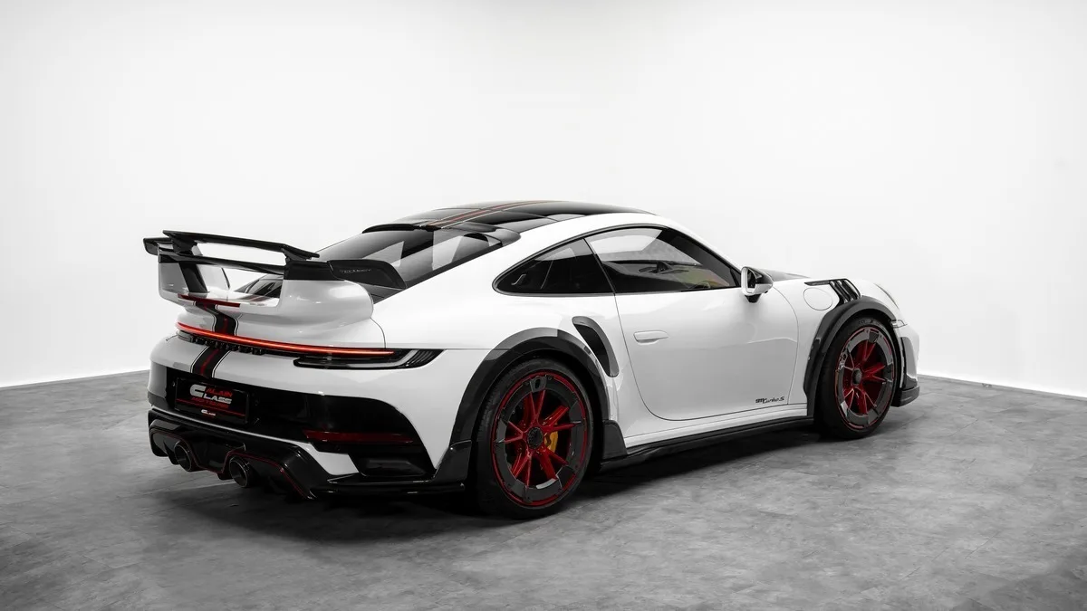 2021 Porsche 911 Turbo S offered by a specialist dealer in Dubai, United Arab Emirates, photo 3 of 25