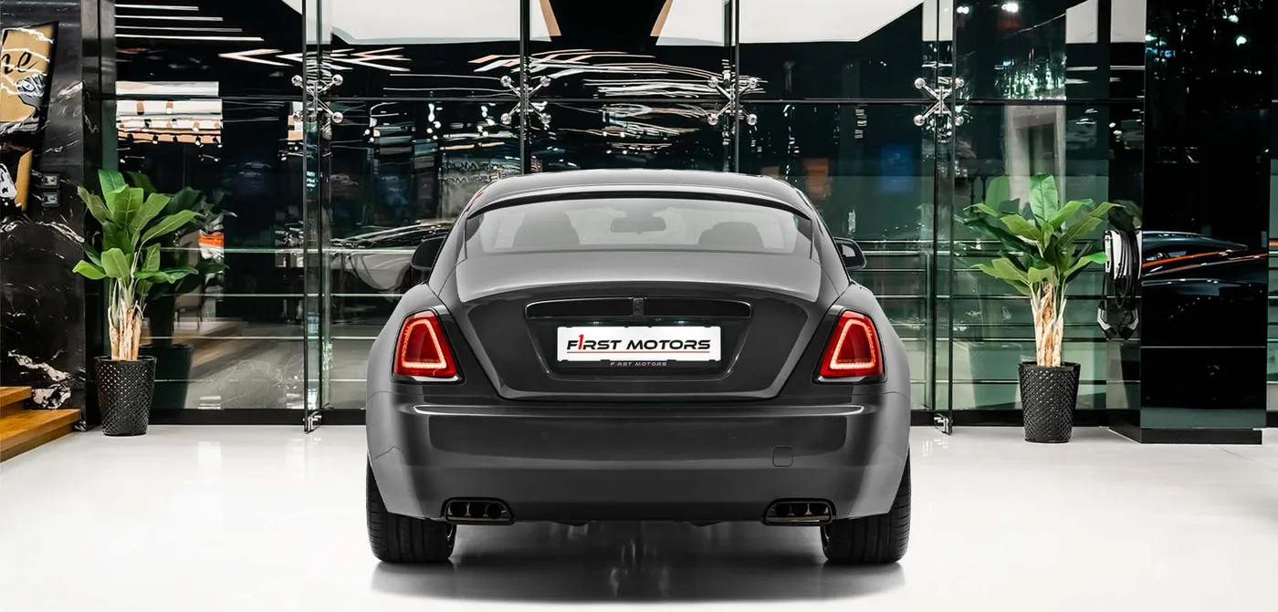 2021 Rolls-Royce Wraith offered by a specialist dealer in Dubai, United Arab Emirates, exterior view 4