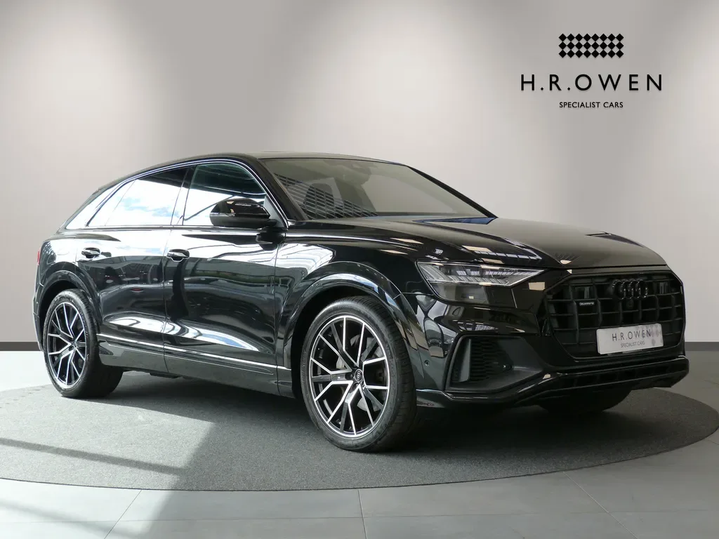 2022 Audi Q8 offered by a franchised dealer group in Cheltenham, United Kingdom, main photo