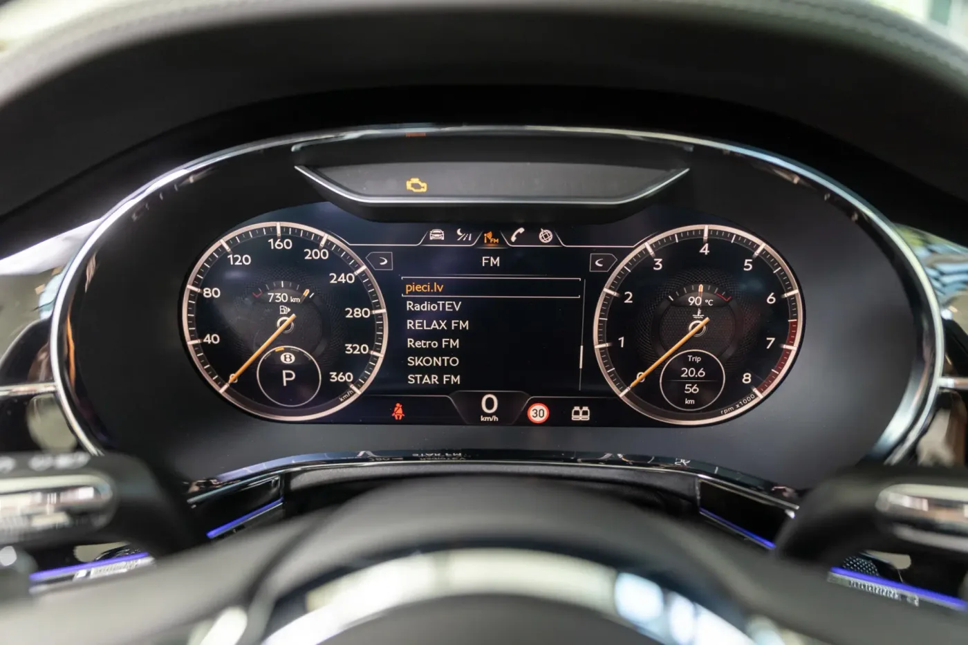 2022 Bentley Continental GTC V8 offered by an official Bentley dealer in Riga, Latvia, photo 21 of 25