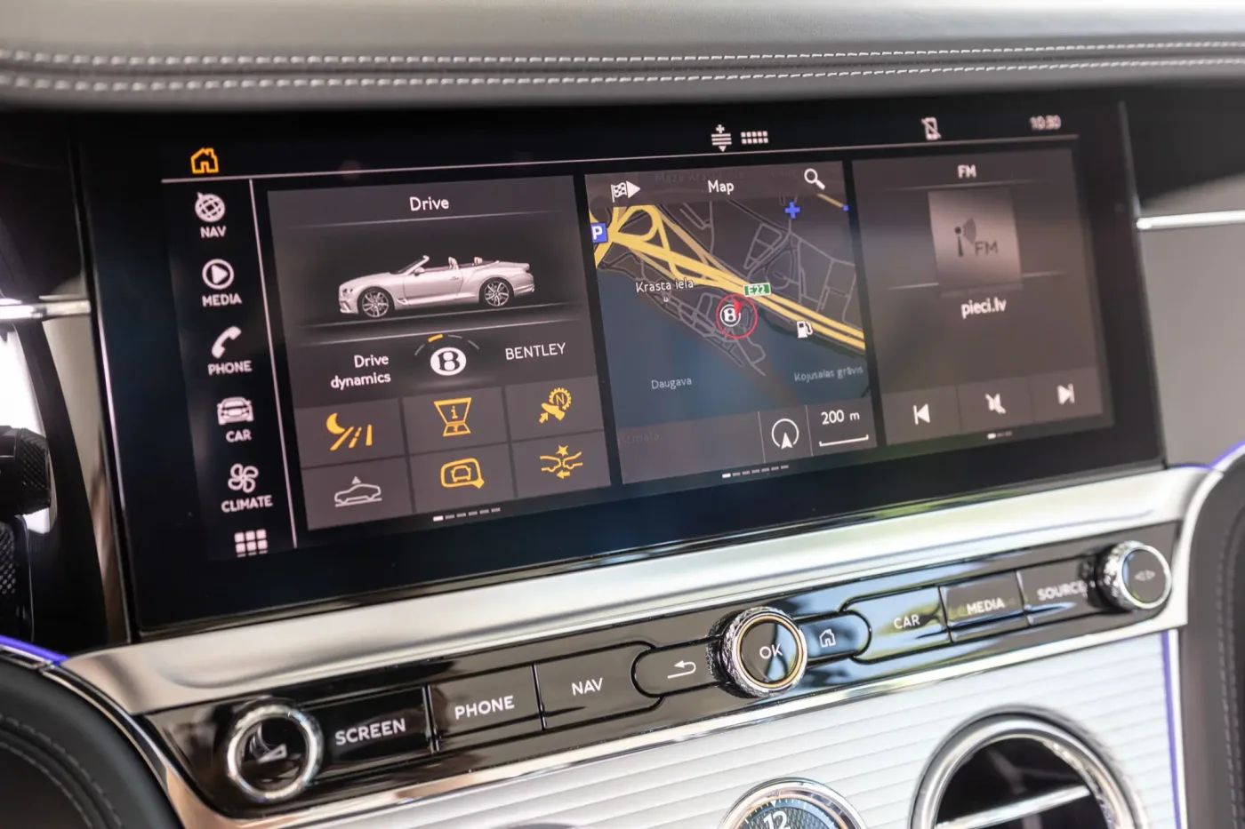 2022 Bentley Continental GTC V8 offered by an official Bentley dealer in Riga, Latvia, photo 23 of 25