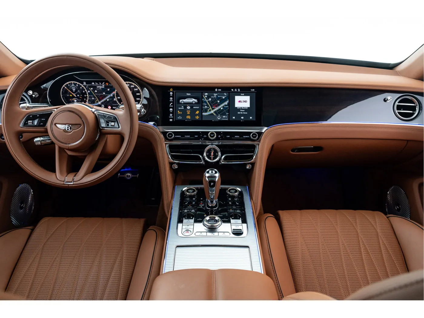 2022 Bentley Flying Spur Hybrid angeboten von einem offiziellen Bentley-Vertragshändler in Rotterdam, Niederlande, Foto 6 von 15
