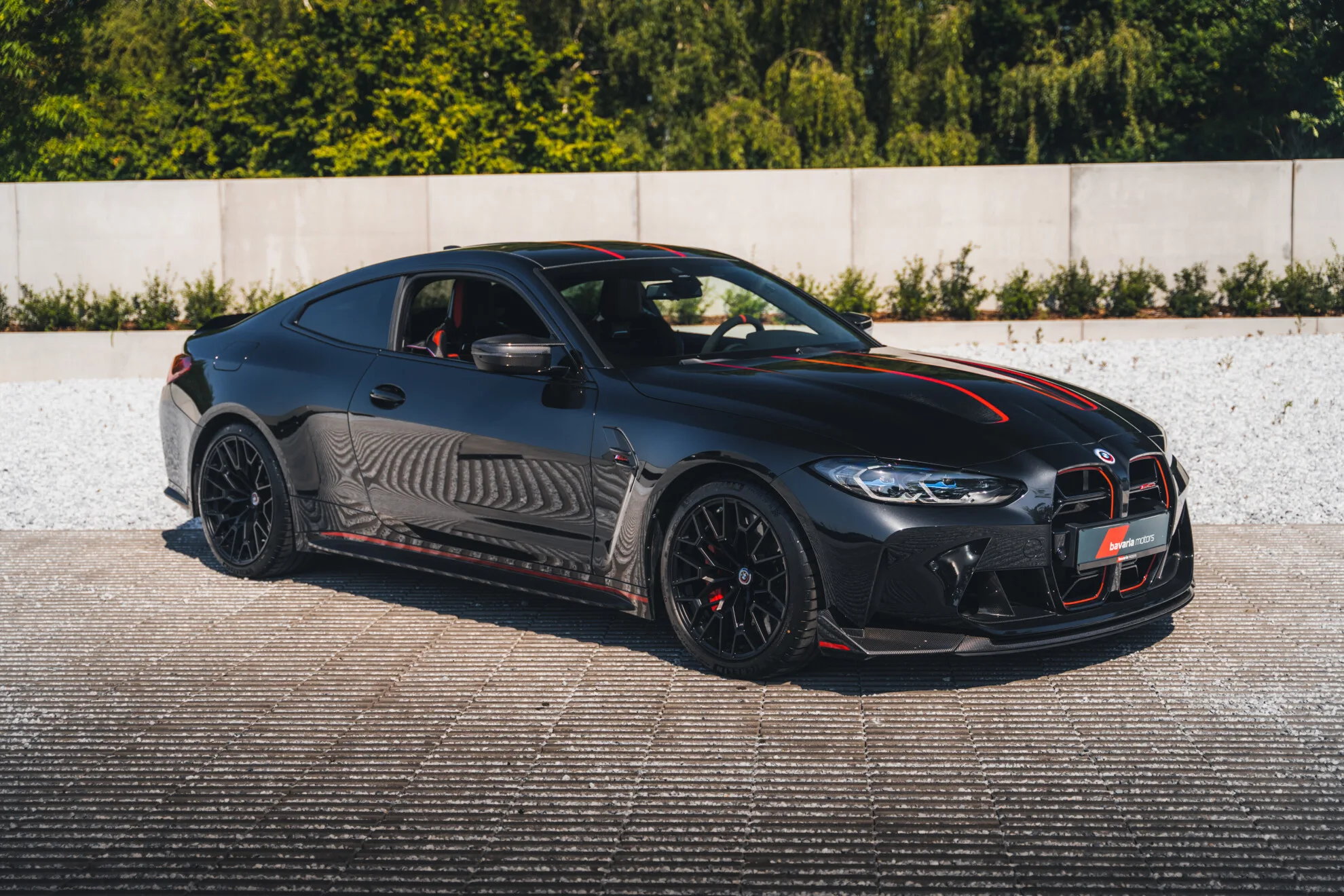 2022 BMW M4 CSL offered by a specialist dealer in Harelbeke, Belgium, main photo