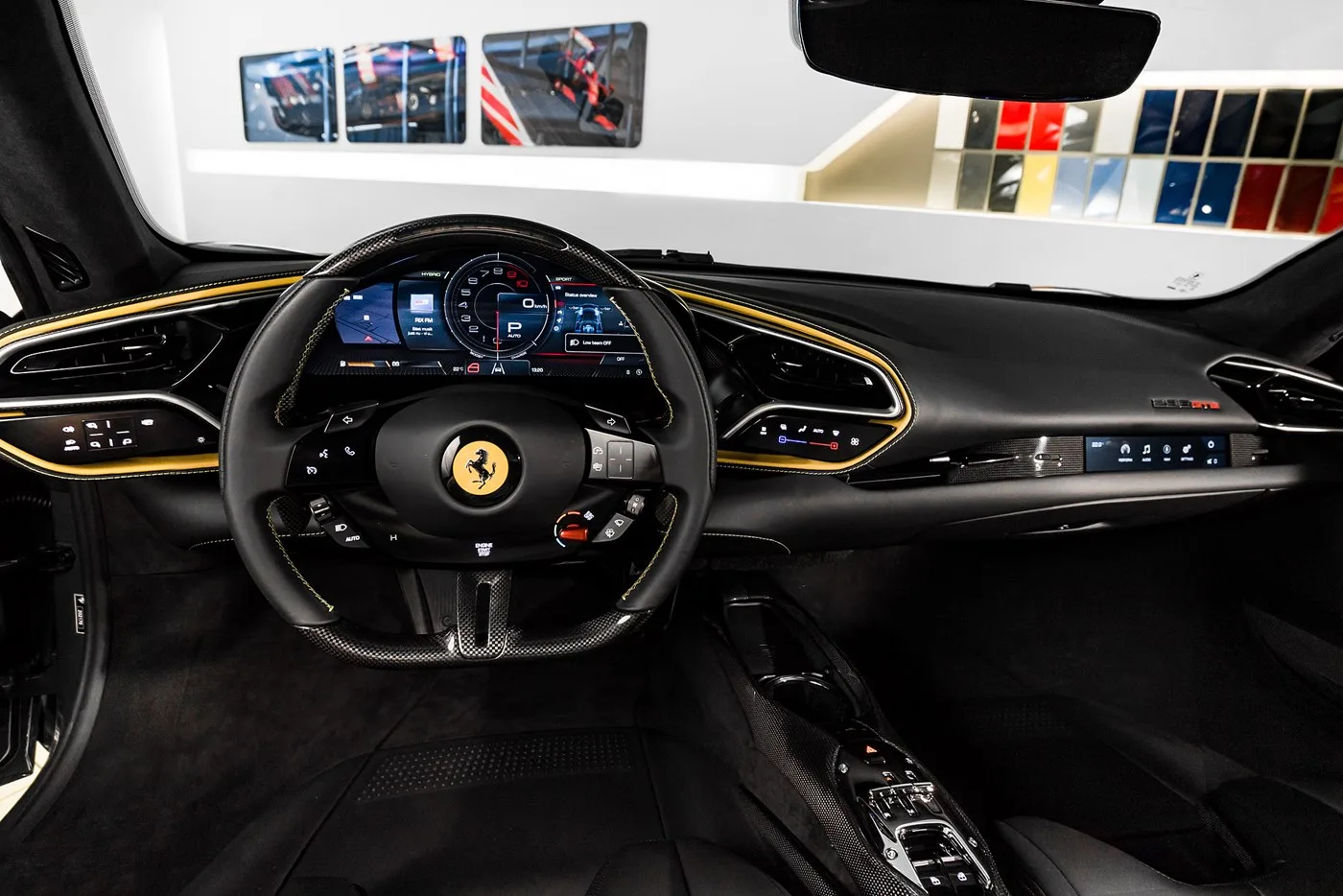2022 Ferrari 296 GTB Assetto Fiorano proposée par un concessionnaire agréé Ferrari et Maserati à Arlöv, Suède, photo 7 sur 10