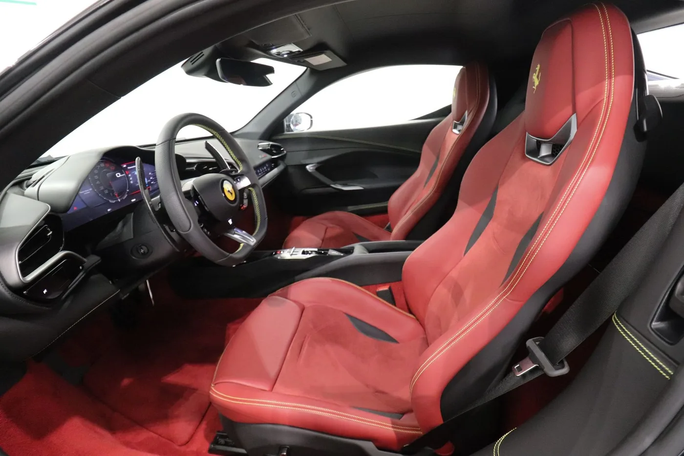 2022 Ferrari 296 GTB offered by a supercar dealer in Zibido San Giacomo, Italy, photo 9 of 14