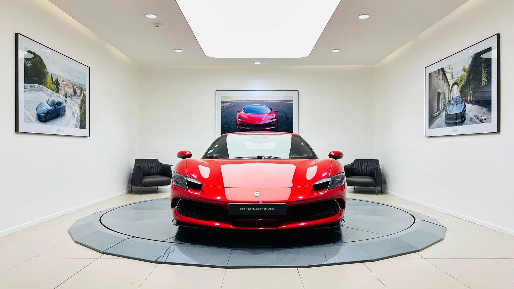 2022 Ferrari 296 GTB offered by a specialist dealer in Balma, France, main photo