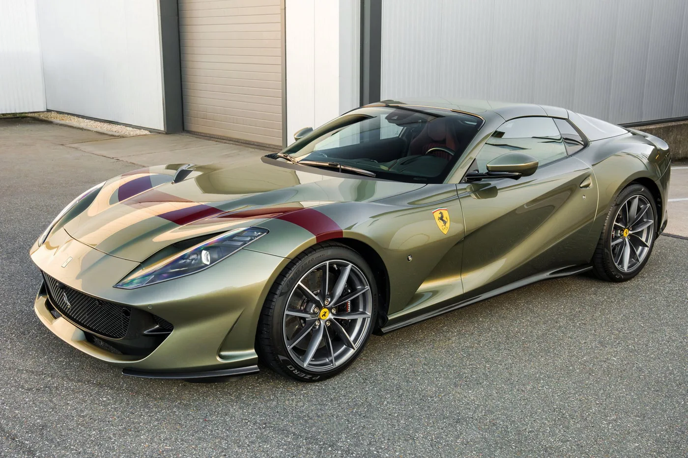 2022 Ferrari 812 GTS offered by a supercar dealer in Woerden, Netherlands, photo 23 of 25