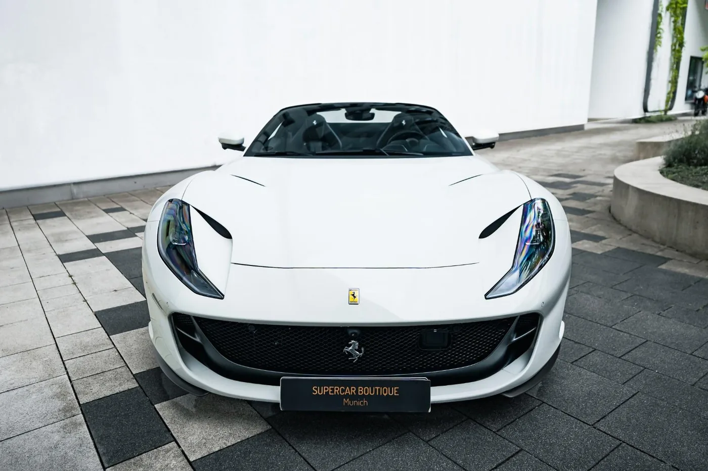 2022 Ferrari 812 GTS offered by a supercar dealer in Munich, Germany, photo 2 of 14