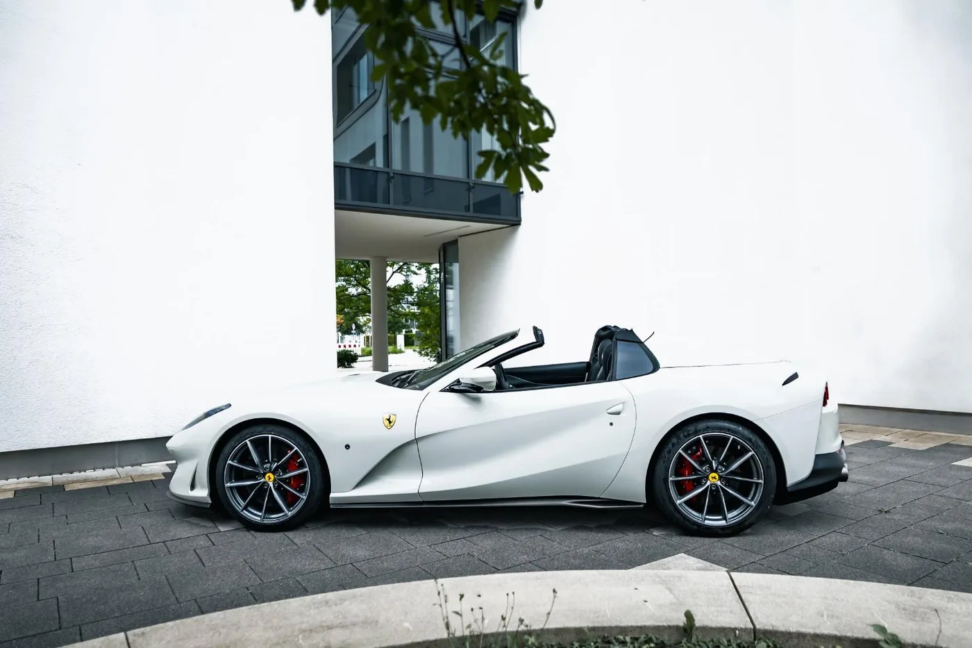 2022 Ferrari 812 GTS offered by a supercar dealer in Munich, Germany, photo 4 of 14