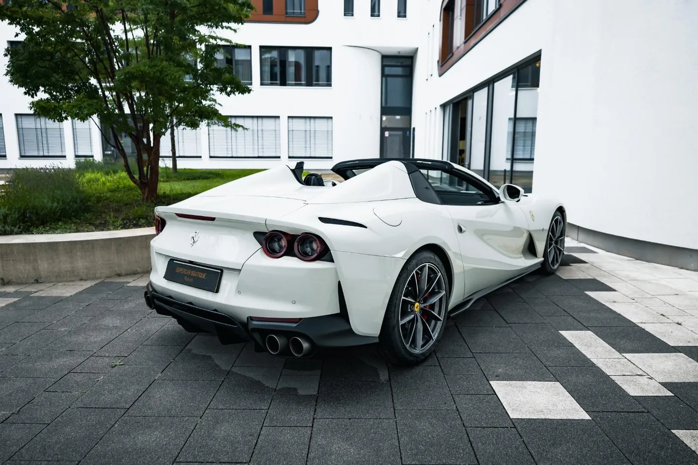 2022 Ferrari 812 GTS offered by a supercar dealer in Munich, Germany, photo 7 of 14