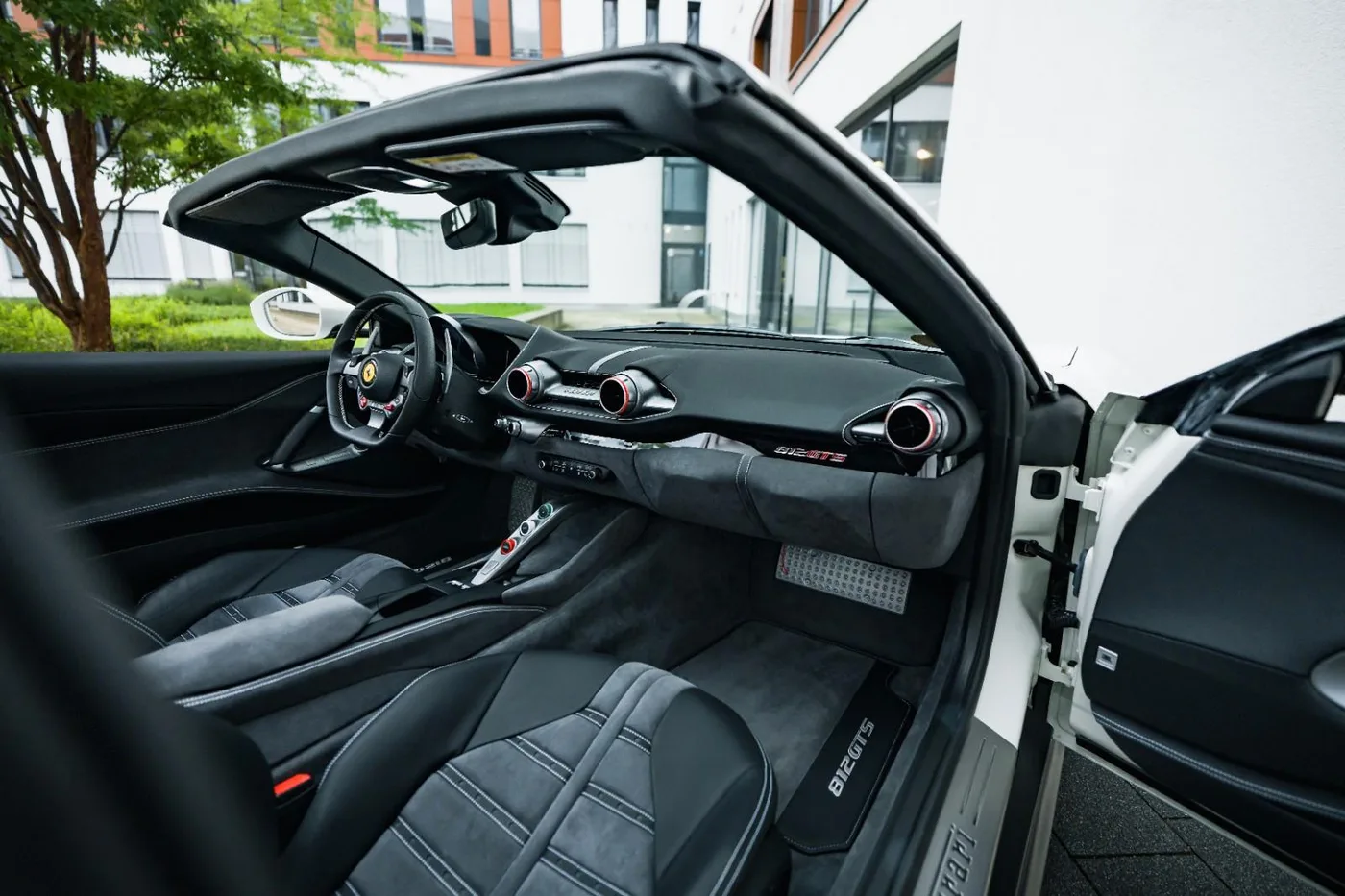 2022 Ferrari 812 GTS offered by a supercar dealer in Munich, Germany, photo 10 of 14