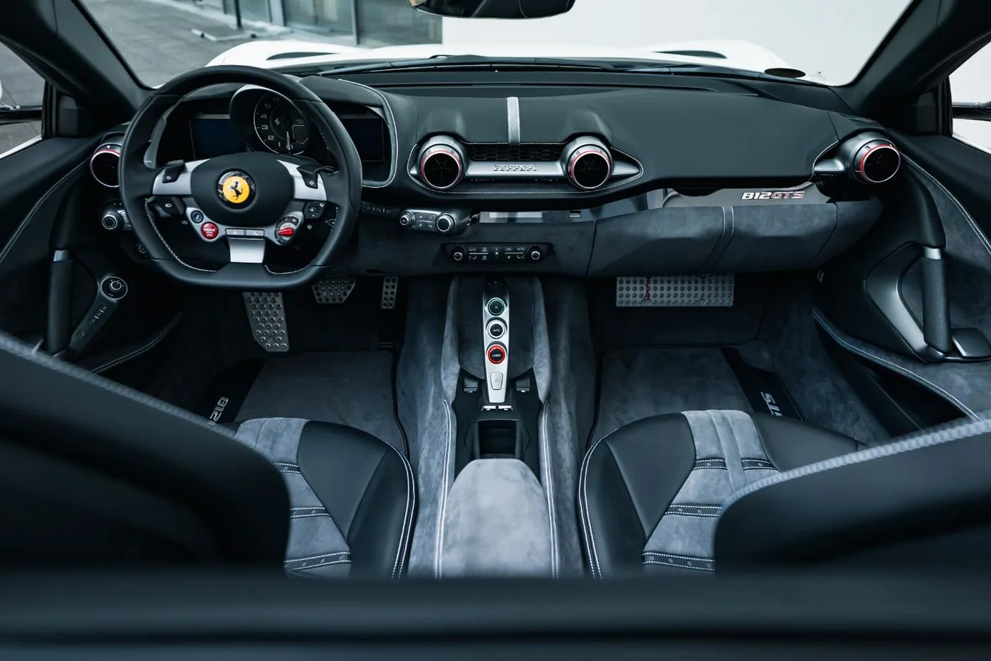 2022 Ferrari 812 GTS offered by a supercar dealer in Munich, Germany, photo 14 of 14