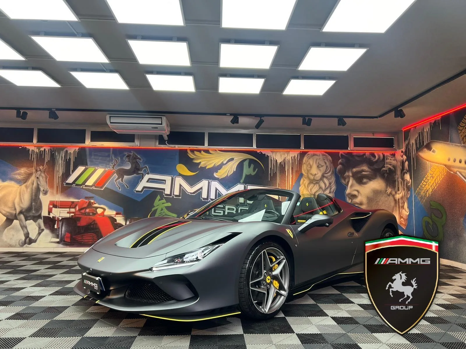 2022 Ferrari F8 Spider offered by a specialist dealer in Calenzano, Italy, main photo