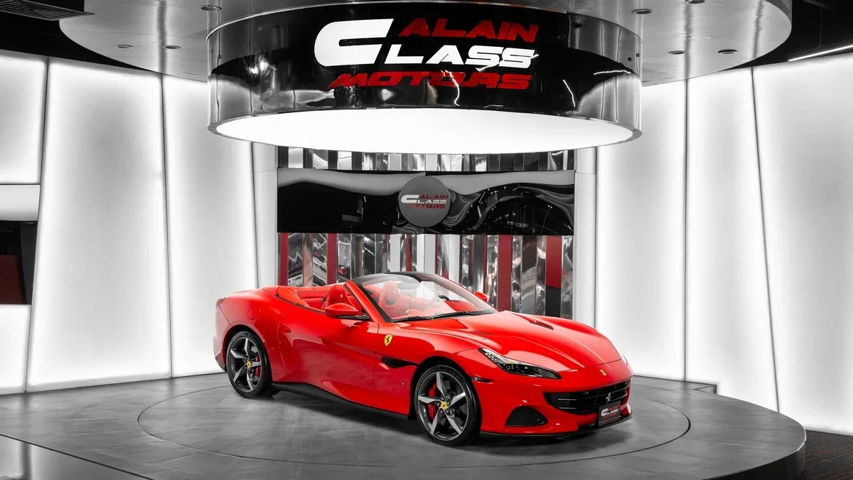 2022 Ferrari Portofino M offered by a specialist dealer in Dubai, United Arab Emirates, main photo