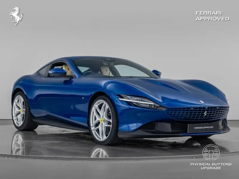 2022 Ferrari Roma proposée par un groupe de concessions agréées à Hatfield, Royaume-Uni, photo principale