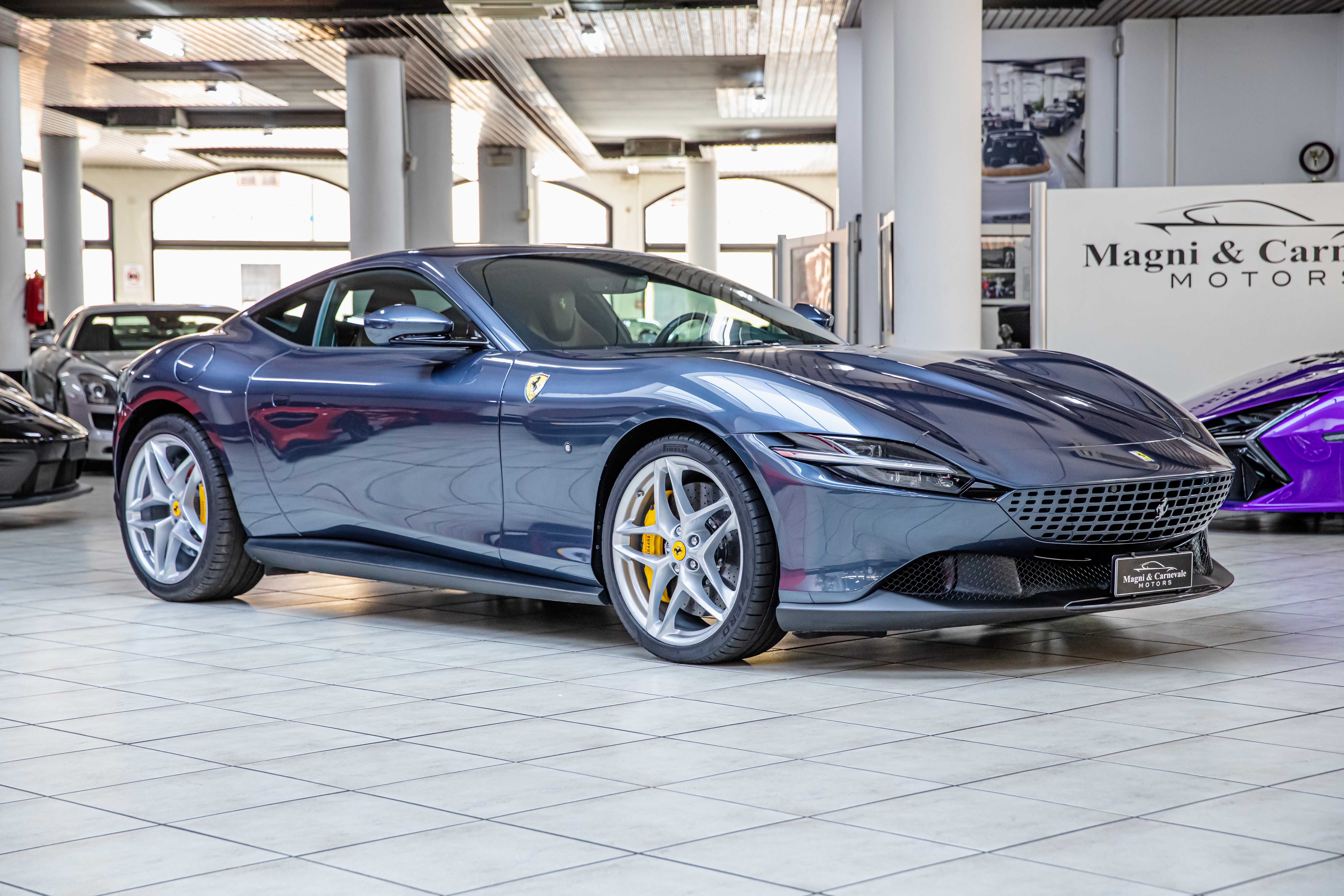 2022 Ferrari Roma offered by a specialist dealer in Milan, Italy, photo 4 of 20