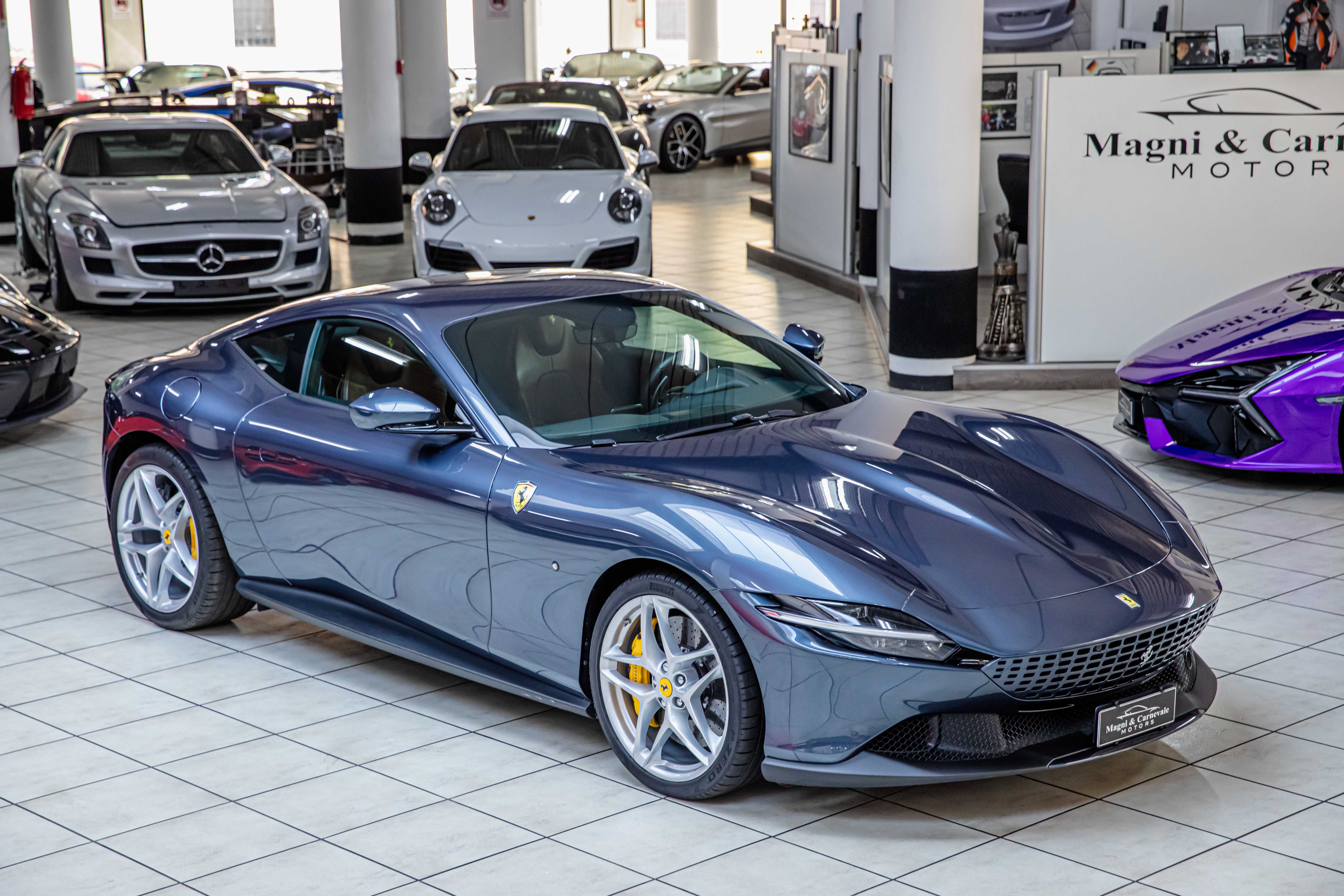 2022 Ferrari Roma offered by a specialist dealer in Milan, Italy, photo 5 of 20