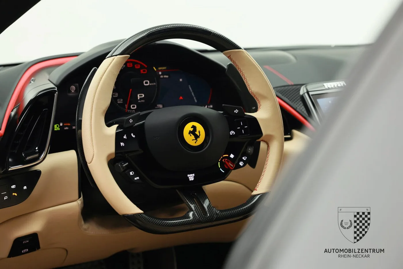 2022 Ferrari Roma angeboten von einem Supersportwagenhändler in Viernheim, Deutschland, Foto 13 von 25