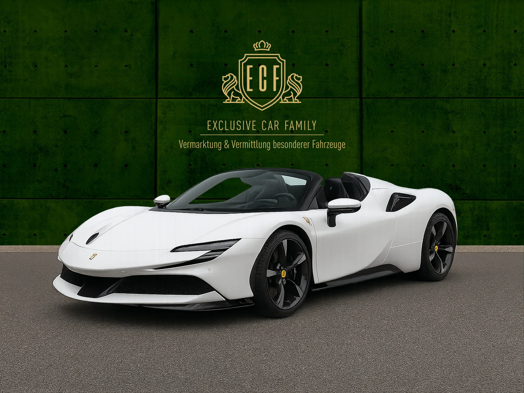 2022 Ferrari SF90 Spider offered by a broker in Hessisch Oldendorf, Germany, main photo