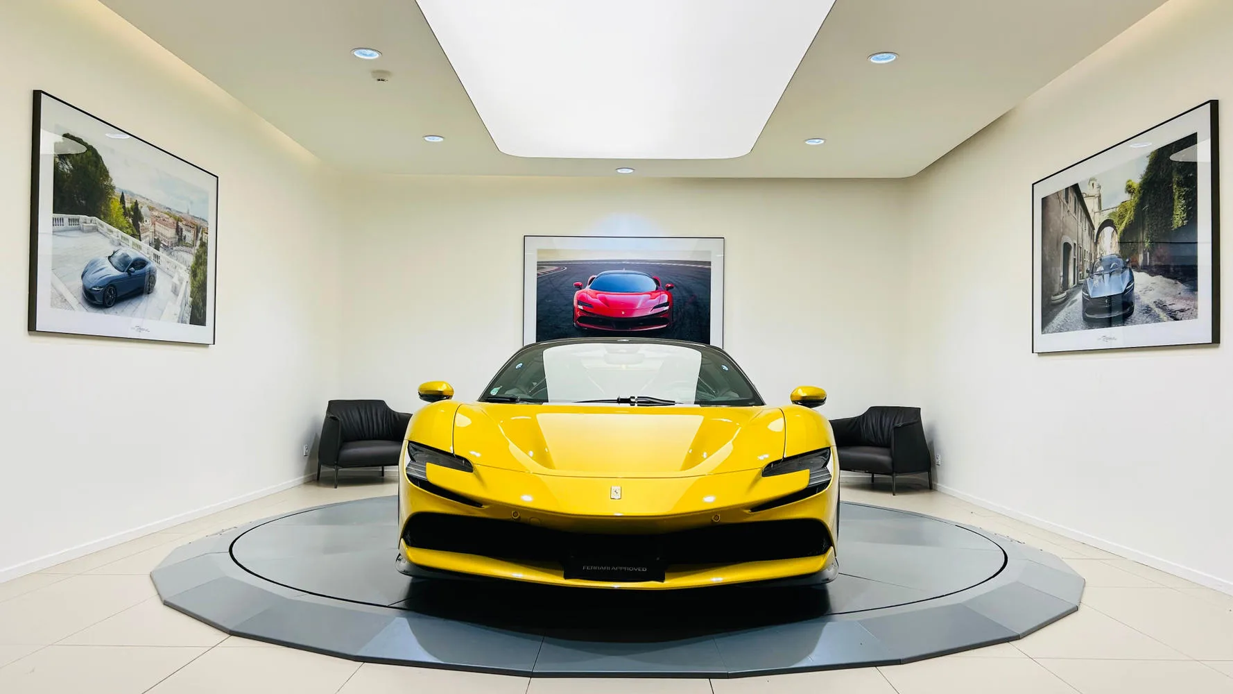 2022 Ferrari SF90 Spider offered by a specialist dealer in Balma, France, main photo