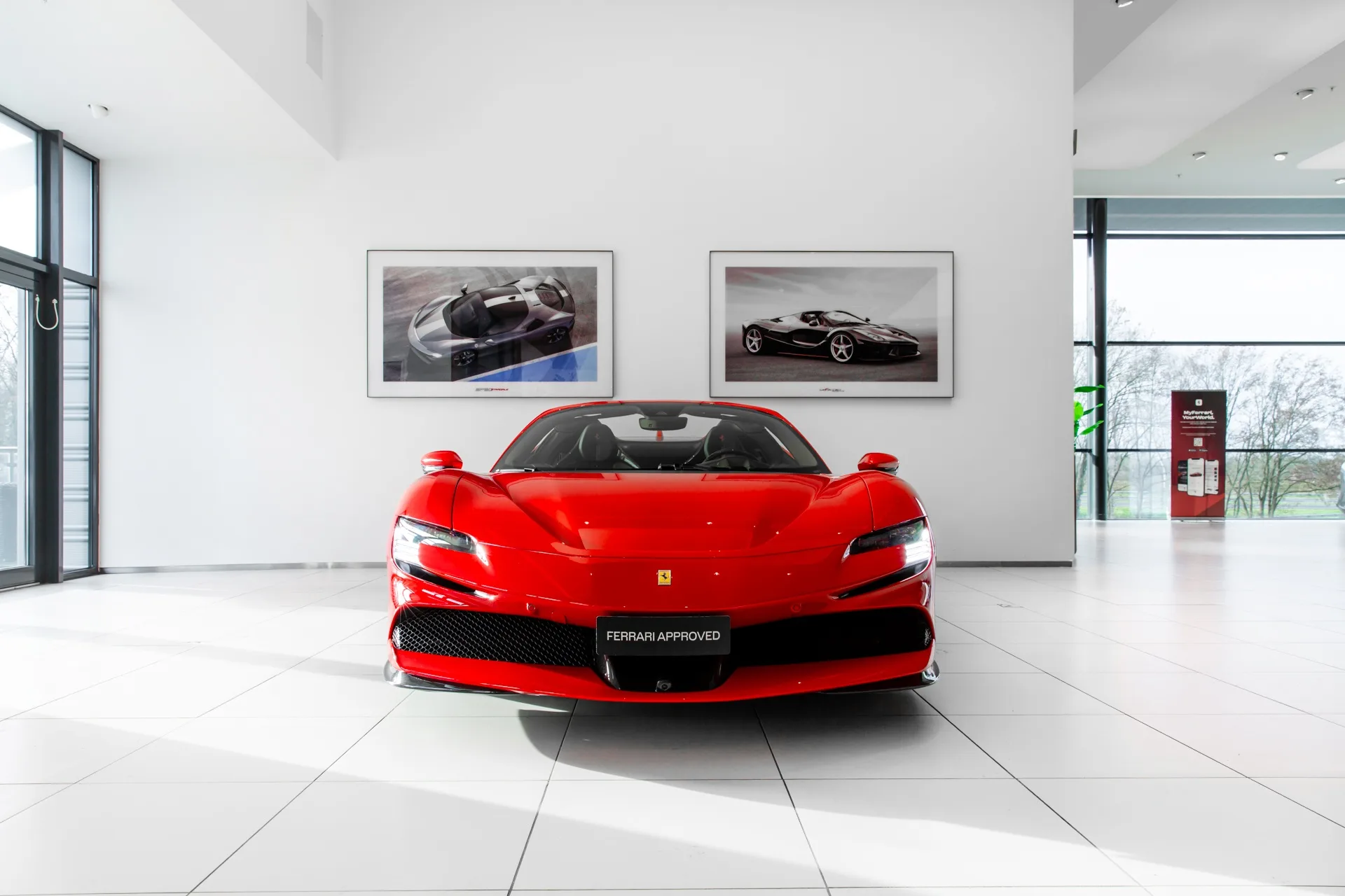 2022 Ferrari SF90 Spider offered by a specialist dealer in Hengelo, Netherlands, main photo